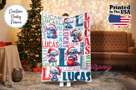 Discover Personalized Cartoon Blanket For Boy and Girl, Custom Cartoon Blanket For Kids