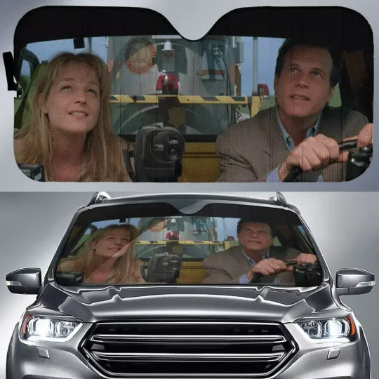 Discover Twister Auto Sunshade, Movie Car Windshield UV Protector, Car Accessories