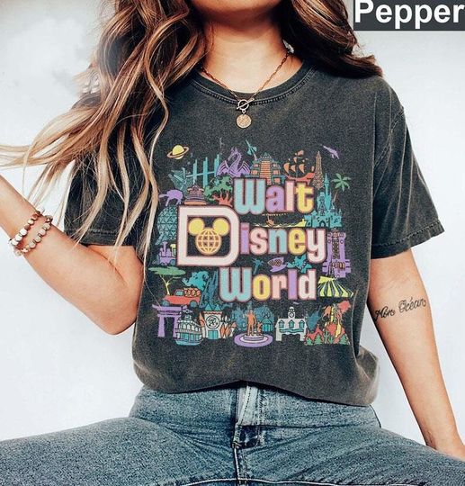 Discover Retro walt disneyy World Shirt, Disneyyworld Shirt, Disneyyy Trip 2025 Shirt