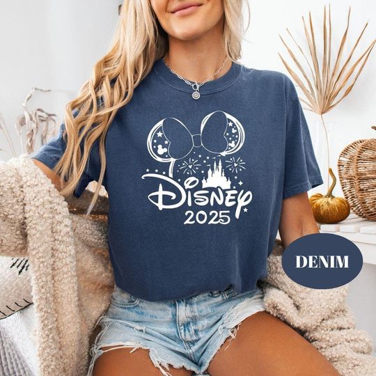 Discover Disneyyy Castle 2025 Colorful Shirts, Disneyyy Vacation 2025 Tees, Disneyyy Trip 2025