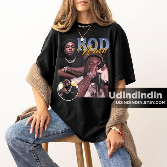 Discover Rod Wave Vintage T-Shirt, Homage Retro 90s Graphic