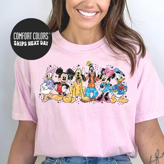 Discover Disneyyy 2025 Shirt, Disneyyy Family Shirt, Disneyyy Characters Shirt