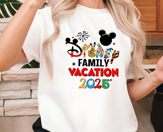 Discover Family Vacation 2025 Shirt, Disneyyworld Family Trip Shirt, Disneyyy 2025 Shirt