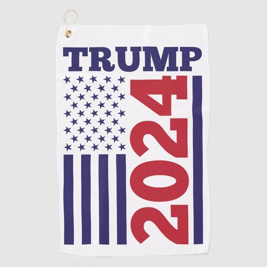 Discover Trump 2024 Golf Towel
