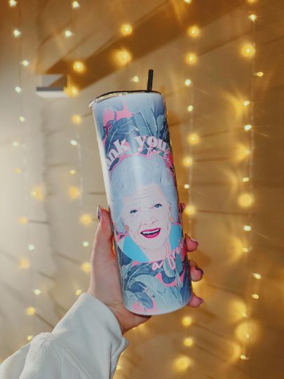 Discover Betty Thank You for Being a Friend Matte Stainless Steel 20oz Tumbler