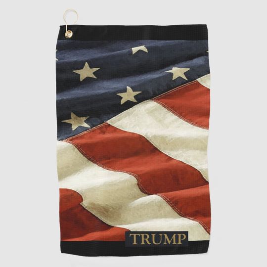 Discover TRUMP Golf Towel