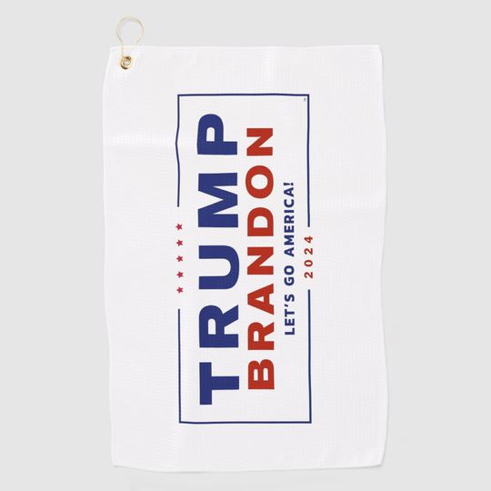 Discover Trump Brandon 2024™ Election Golf Towel