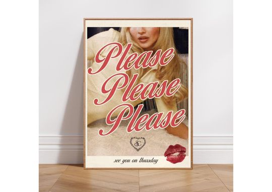 Discover Please Please Please Poster