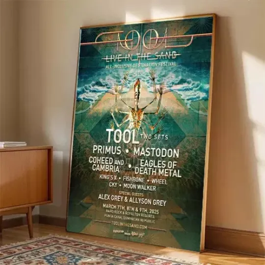 Discover Tool Tour 2025 Poster