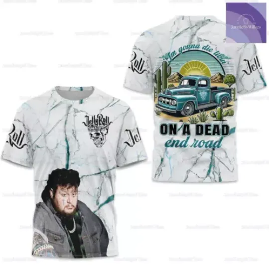 Discover Jelly Roll Shirt Jelly Roll Hoodie Jelly Roll Zip Hoodie Jelly Roll 3D T-Shir
