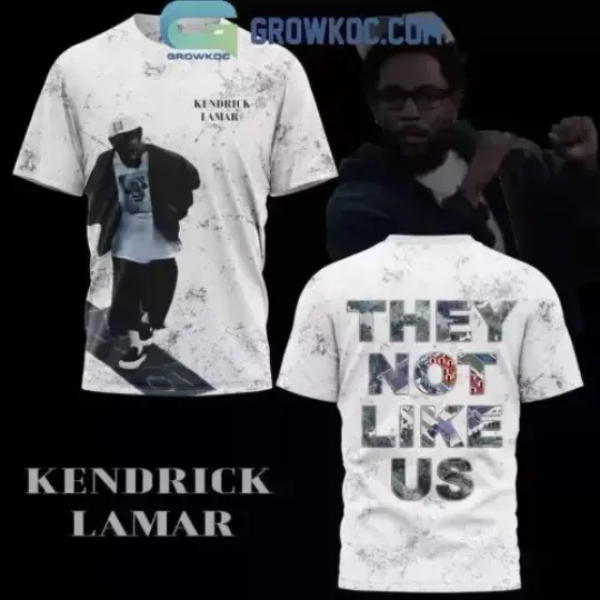 Discover Kendrick Lamar They Not Like Us 2024 Single 3D T-Shirt