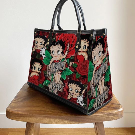 Discover Betty Boop Leather Handbag