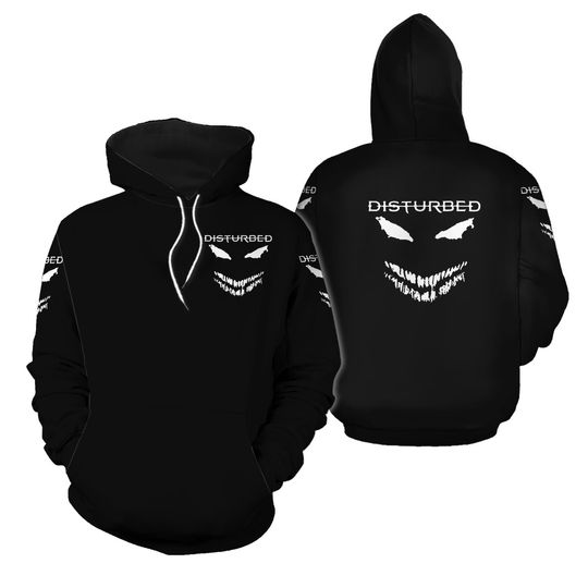 Discover Disturbed, Disturbed Band, Disturbed Merch, Disturbed Logo, Disturbed Disturbed 3D Hoodies