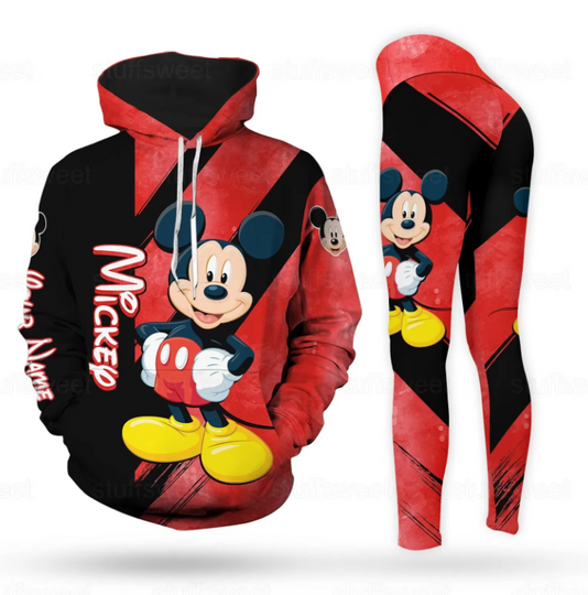 Discover Disneyyy Mickeyy 3D Hoodie Leggings Set