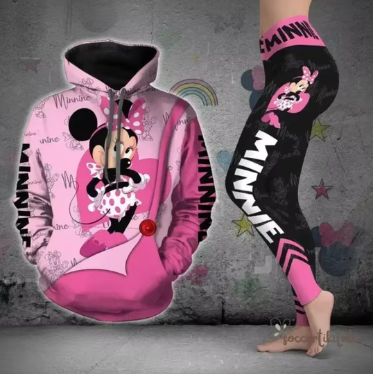 Discover Disneyyy Mickeyy 3D Hoodie Leggings Set