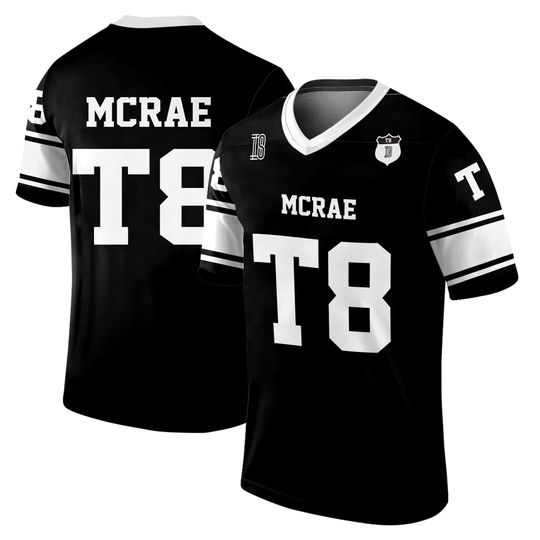 Discover Tate Mcrae Football Jersey 2025 Miss Possessive Tour Football Jersey
