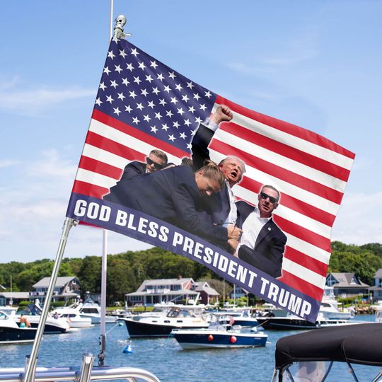 Discover Donald Trump Flag Shooting  God Bless Trump