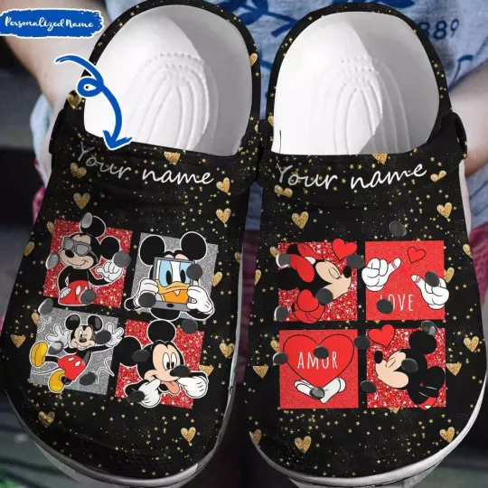 Discover Disneyyy Fashion Designed Just for You Personalized Mickeyy Minniee Clogs