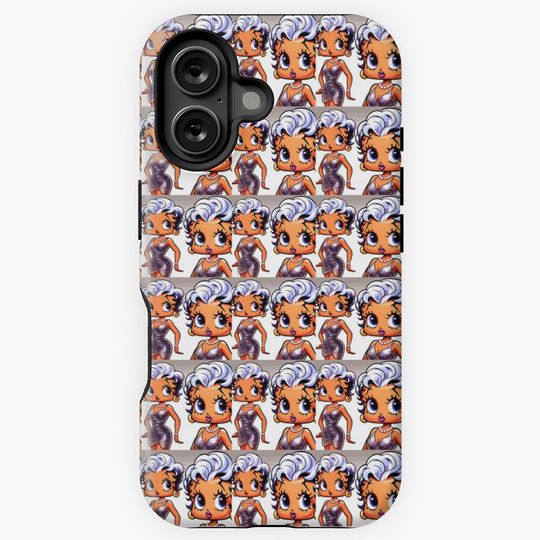 Discover Dazzling Betty Boop inspired image iPhone Case