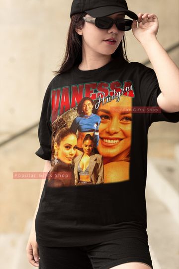 Discover Vanessa Hudgens Vintage Unisex Shirt, Vintage Vanessa Hudgens TShirt Gift