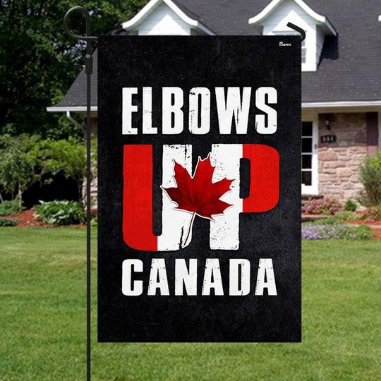 Discover Elbows Up Flag, True North Strong And Free, Canadian Hockey Culture, Proud Canadian Flag