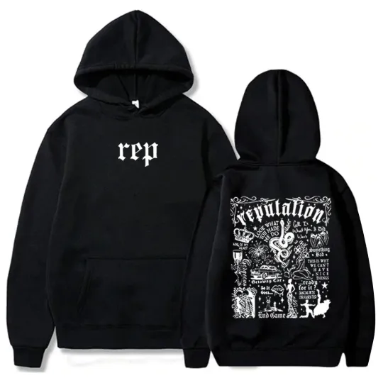 Discover Taylor Reputation Hoodie Pop Music Hoodie Taylor Music