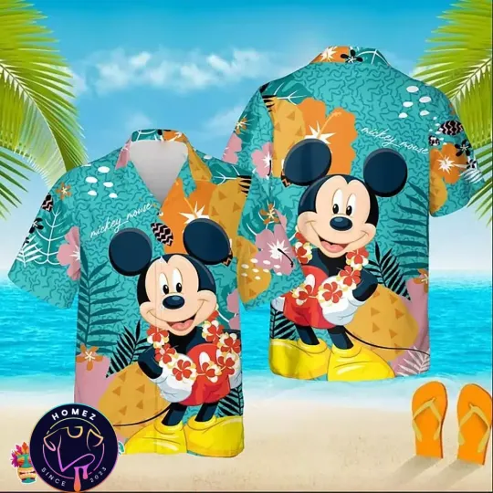 Discover Disneyyy Caribbean Pirate Mickeyy Friends Life Hawaiian Funny Shirt