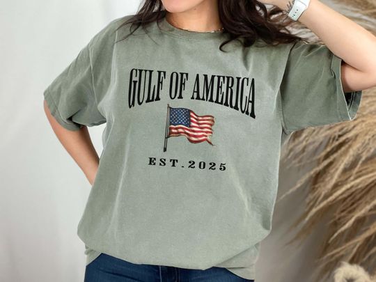 Discover The Gulf of America Shirt, Patriotic Republican Shirt, Patriot American Tee, Patriotic Tee