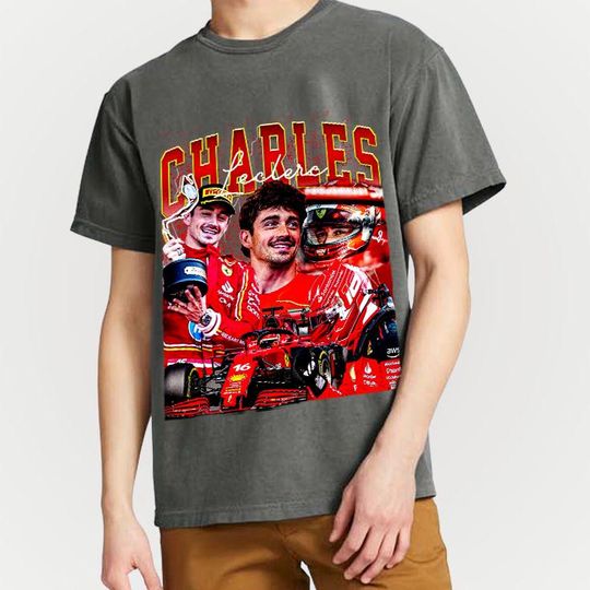 Discover Charles Leclerc Vintage T-Shirt, Charles Leclerc Shirt