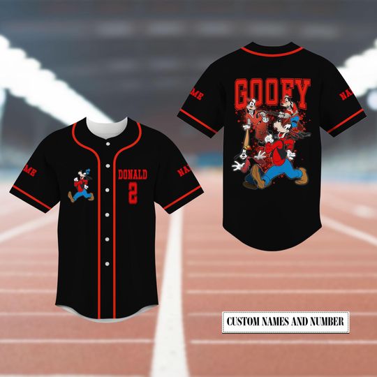 Discover Disneyyy goofyy Baseball Jersey, goofyy Plays Baseball Shirt, Disneyyy Jersey