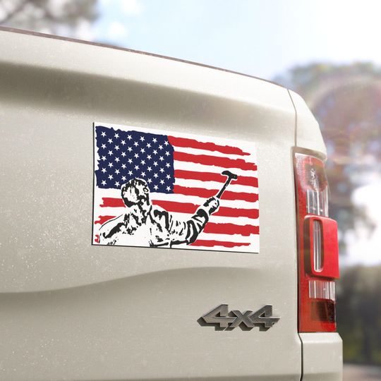 Discover Al Green USA Flag Car Magnet - Patriotic Car Magnets - American Pride Stickers