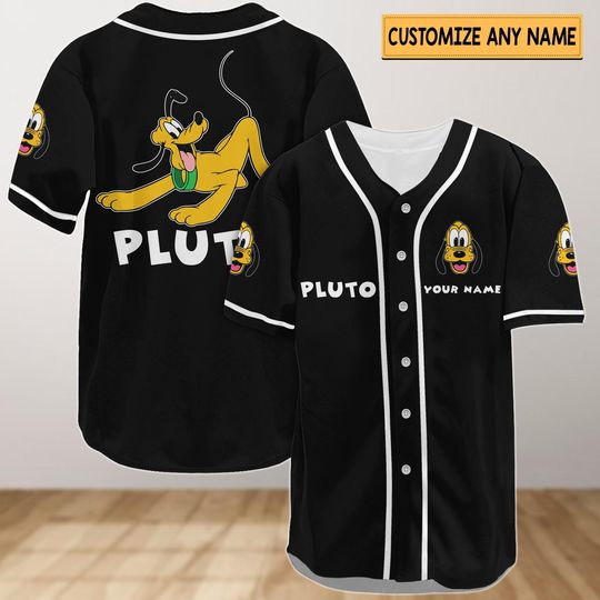 Discover Personalized Disneyyy plutoo Baseball Jersey, Custom plutoo Shirt For Youth Adult