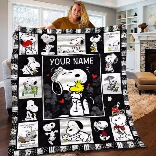 Discover Snoopy Dog Lovers Blanket