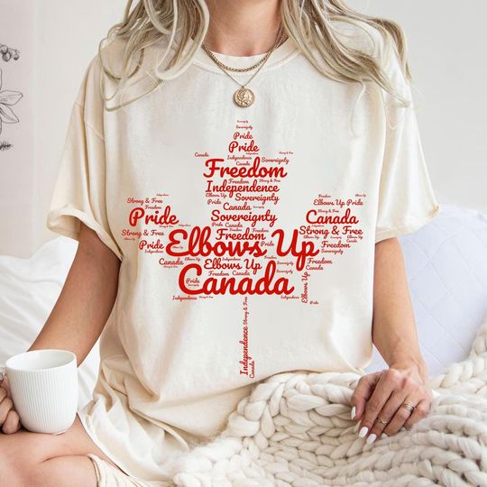 Discover Elbows Up Canada Est 1867 Proud Canadian Strong Canada Shirt