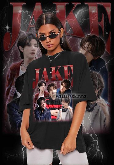 Discover Jake Kpop Vintage Unisex Shirt