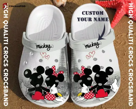 Discover 3D Clog Unisex Shoes – Clog Shoes Personalized Mickeyy Minniee Mouse Disneyyy Adults