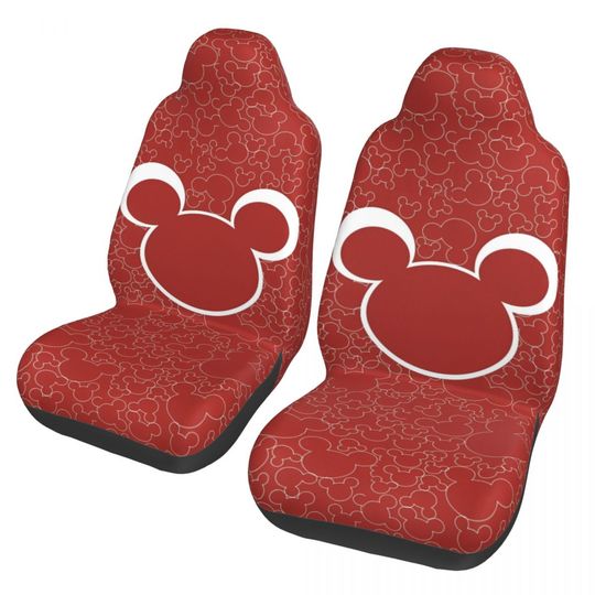 Discover Disneyyy Mickeyy mouse Car Seat Covers, Car Accessories