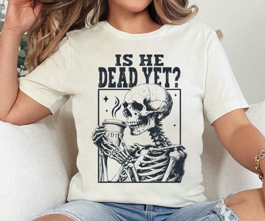 Discover Is He Dead Yet? Shirt, Subtle Anti Trump Shirt, FDT Shirt, Anti Maga Shirt