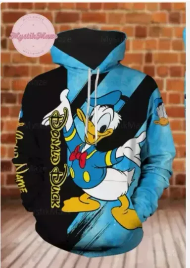 Discover Donald Duckk 3D HOODIE HALLOWEEN GIFT CHRISTMAS