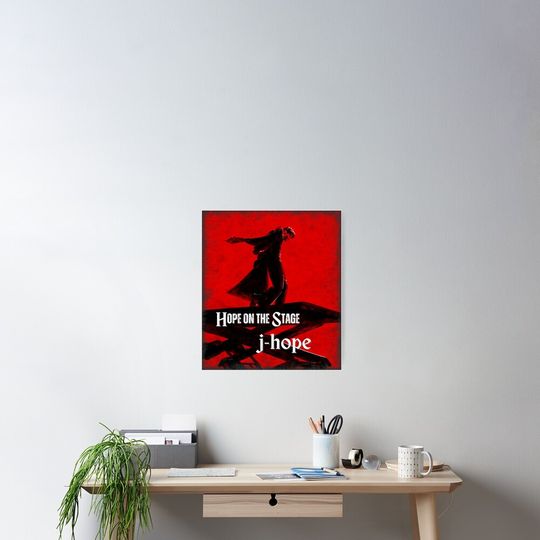 Discover Hope on the Stage Poster, Gifts for Fan, Wall Decor