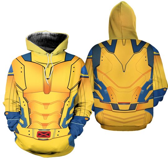 Discover Wolverine Costume Hoodie, Wolverine Cosplay