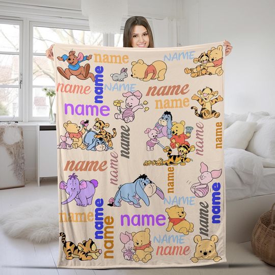 Discover Personalized disneyyy Name Blanket
