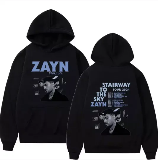 Discover 2 sided hoodie, Zayn Startway To The Sky Tour 2024 Hoodie