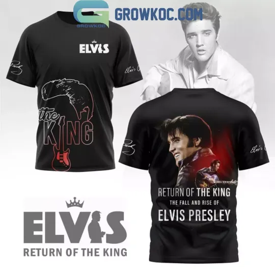 Discover Elvis Presley Return Of The King The Fall And The Rise T-Shirt