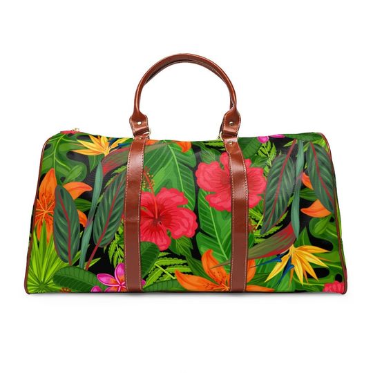 Discover Tropical Waterproof Travel Bag, Travel Gifts