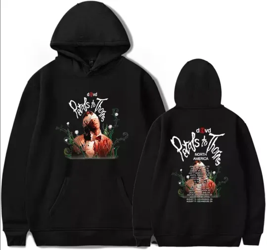 Discover 2 sided hoodie, 2023 Petals to Thorns Tour 2023 Hoodie