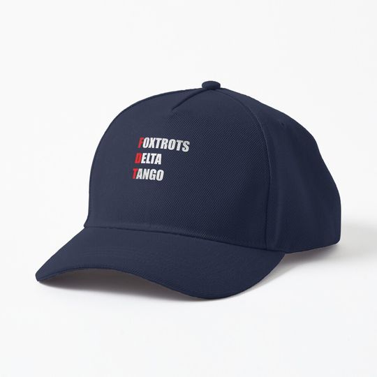 Discover Distressed Foxtrots Delta Tangos Funny Foxtrots Delta Tangos Cap