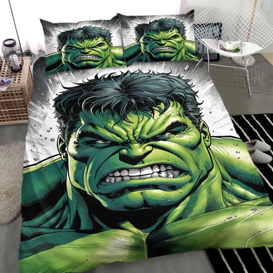 Discover Cute Cartoon The Hulk Bedding Sets
