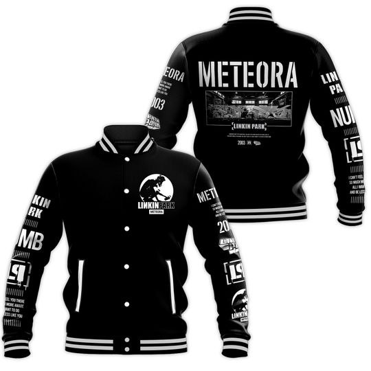 Discover Linkin Park Meteora Numb Baseball Jacket