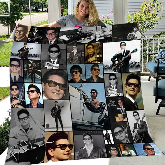 Discover Roy Orbison Celebrity Fleece Blanket